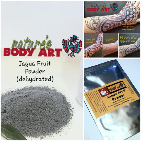 Wholesale Raw Powdered Jagua (dehydrated fruit) (nothing added) - Nature's Body Art