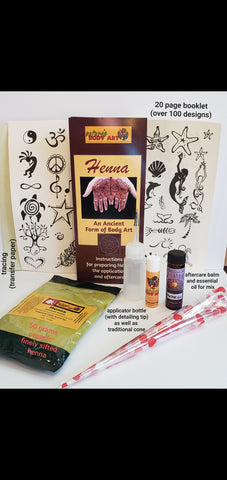 Nature’s Body Art Henna Kit - Nature's Body Art