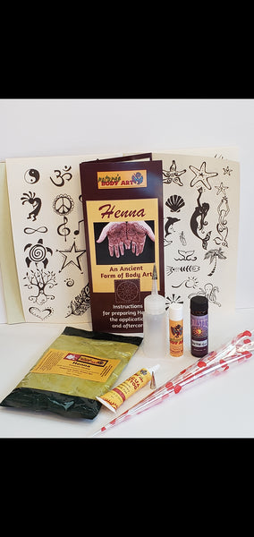 Nature’s Body Art Henna Kit - Nature's Body Art