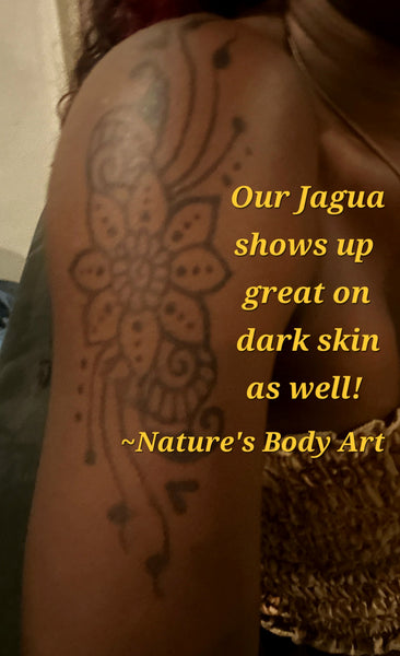 20ml Cones of Jagua fruit gel (dark black-blue tattoo color- ready to use