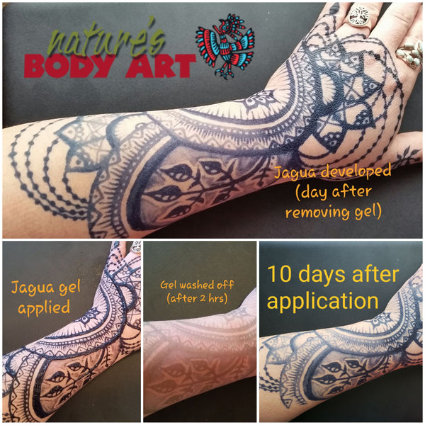 Jagua Tattoo Kits - Nature's Body Art