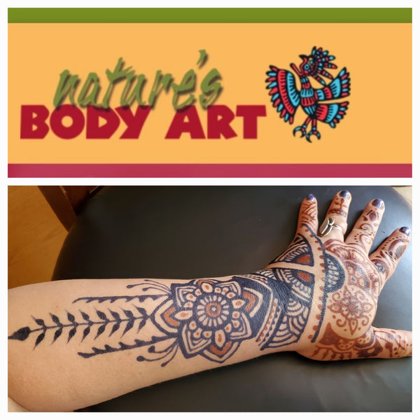 Jagua Tattoo Gel (most popular) Ready-to-use - Nature's Body Art