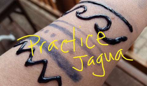 Practice Jagua gel (lighter tattoo color) - Nature's Body Art