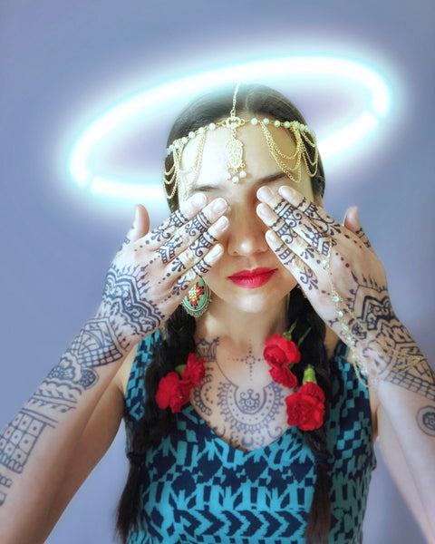 Jagua Tattoo Gel (most popular) Ready-to-use - Nature's Body Art