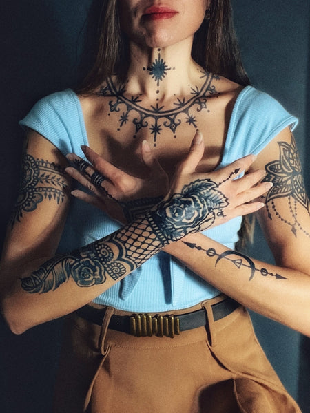 Jagua Black Tattoo Gel (most popular) Ready-to-use - Nature's Body Art