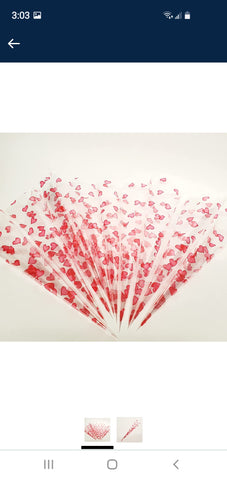 Traditional Application Cones Heart design - Nature's Body Art