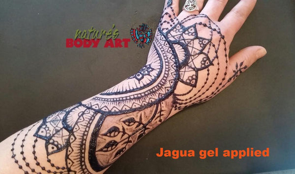 NEW!!! Raw Powdered Jagua (dehydrated fruit) (nothing added) - Nature's Body Art